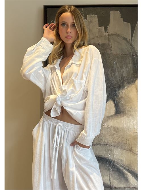 Camicia lino DIECI MINUTI | 119451